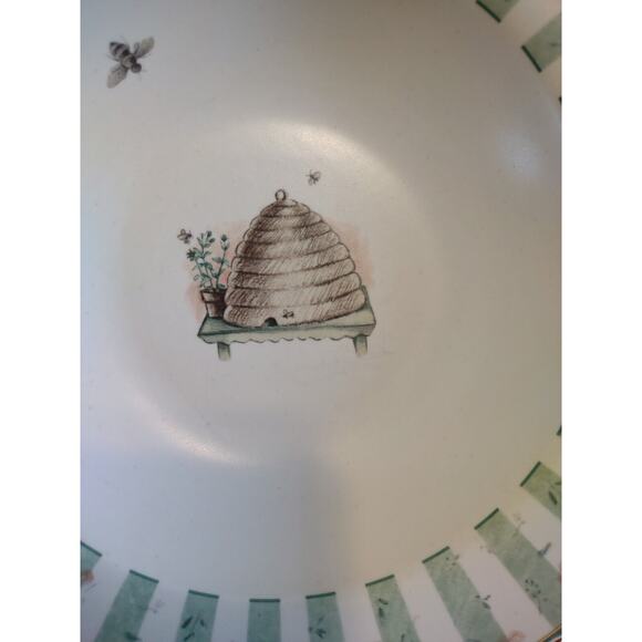 Pfaltzgraff NATUREWOOD Stoneware Bowl Wide Rim Soup Bowl Beehive pattern - Picture 3 of 5